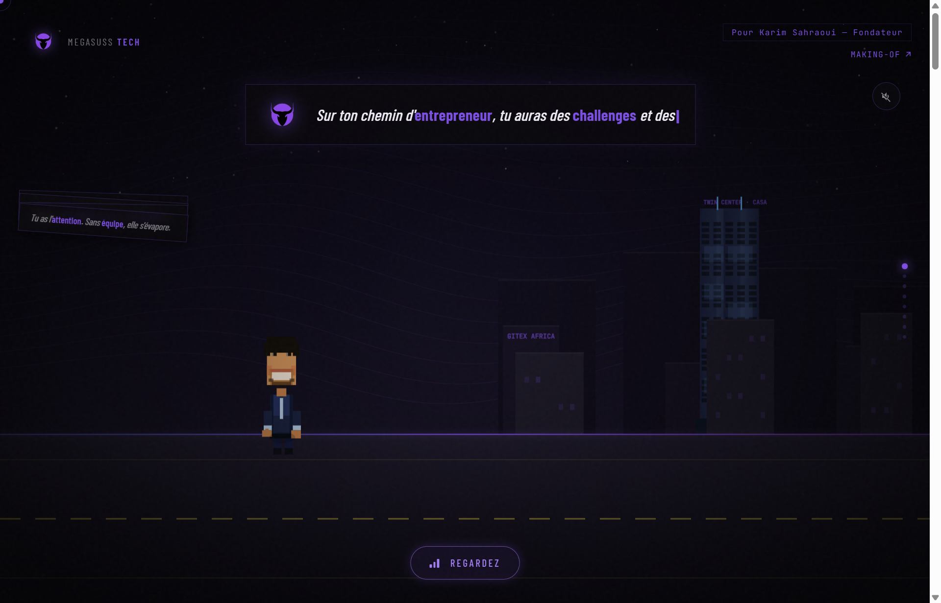 anass.pro - portfolio interactif pixel-art